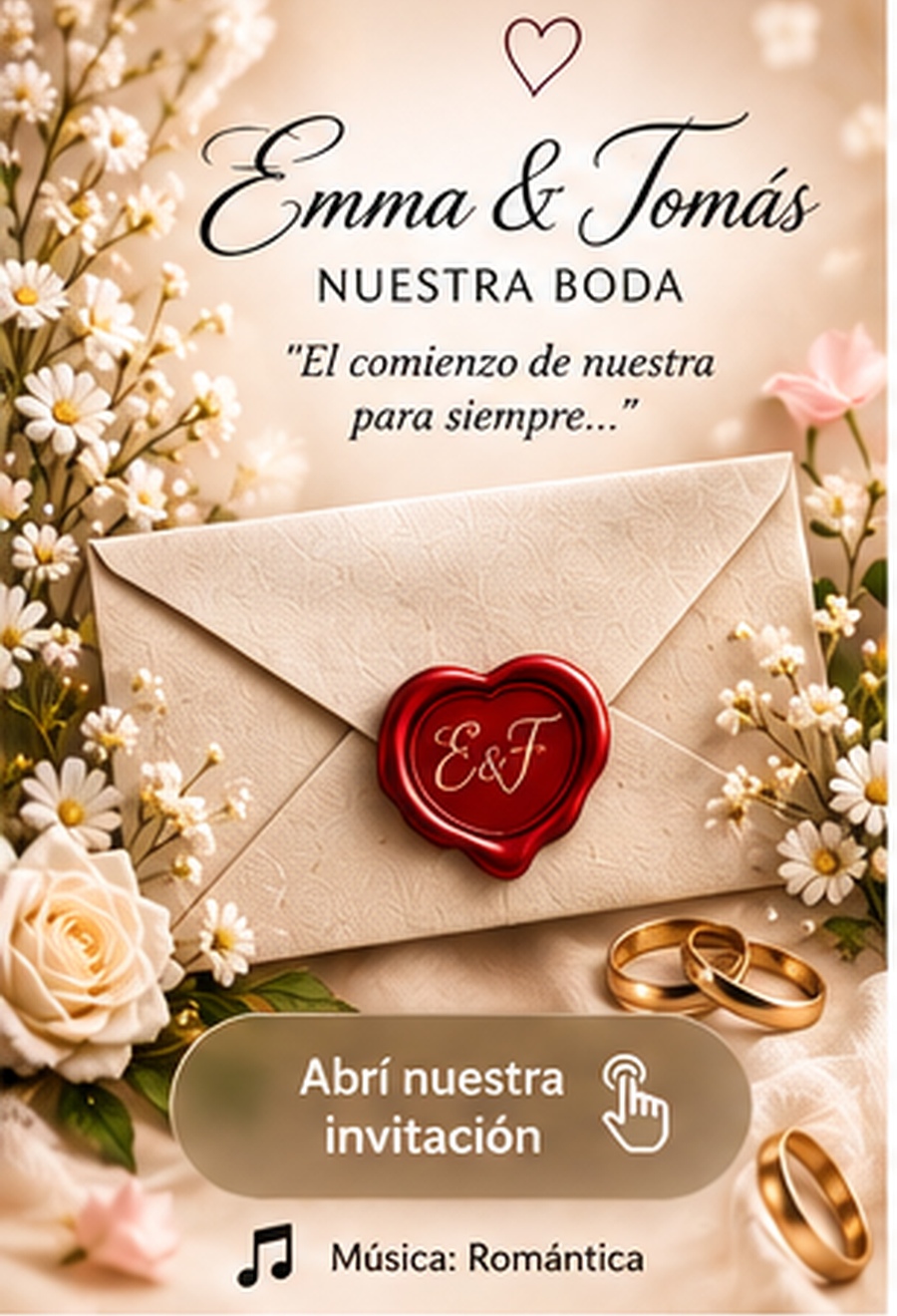 Abrí tu invitación