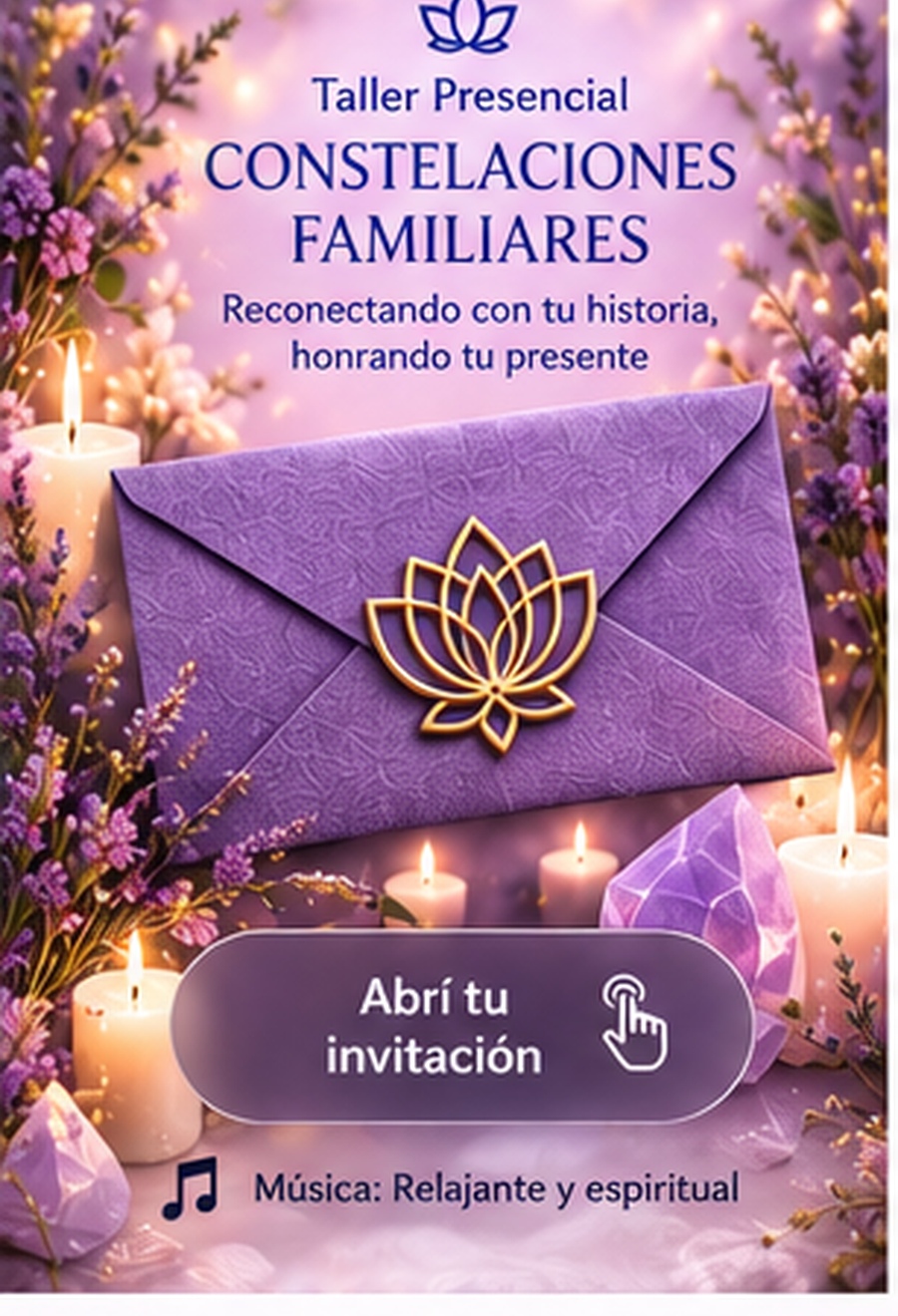 Abrí tu invitación