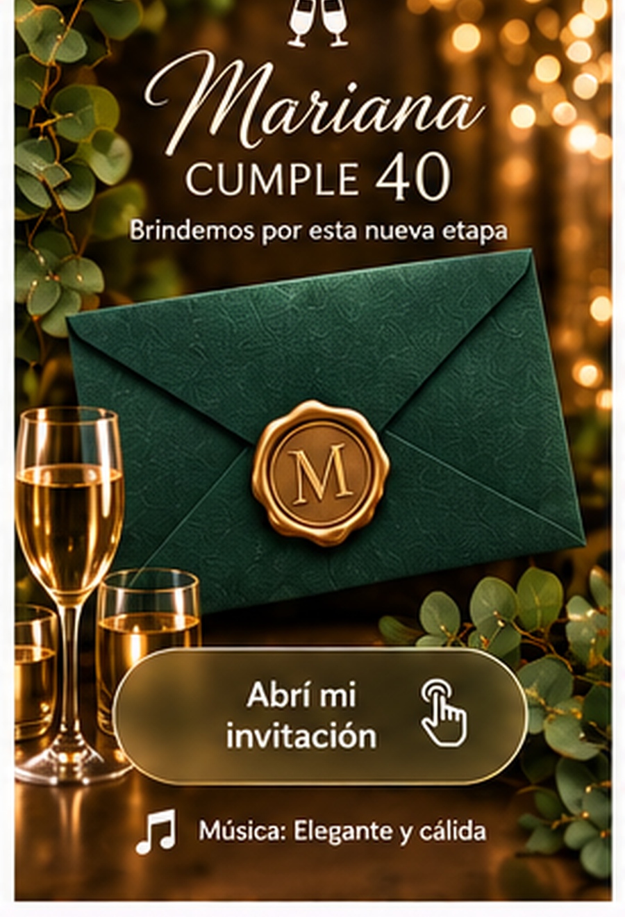Abrí tu invitación